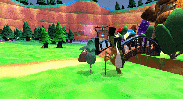 Bushyman Dialogue gif